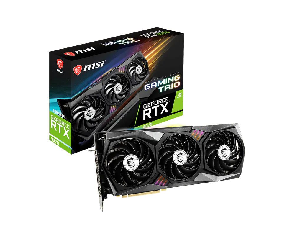 MSI GeForce RTX 3070 GAMING TRIO